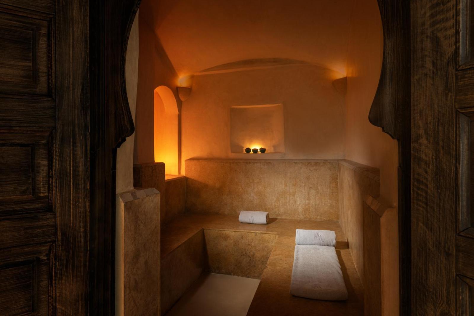 Hivernage Hotel & Spa Marrákes Kültér fotó A hammam in Morocco