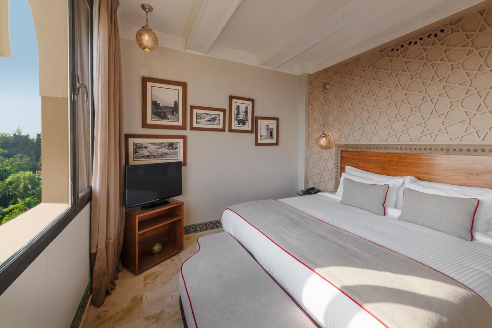 Hivernage Hotel & Spa Marrákes Kültér fotó A room at the hotel
