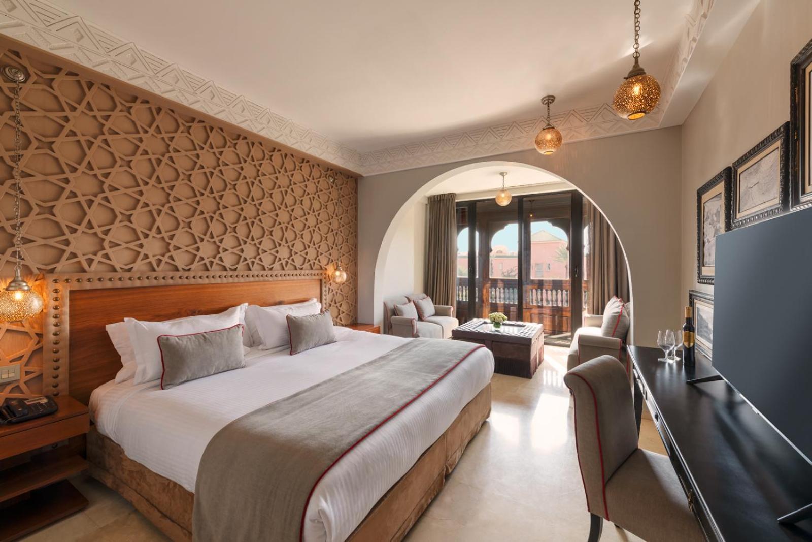 Hivernage Hotel & Spa Marrákes Kültér fotó Deluxe Room