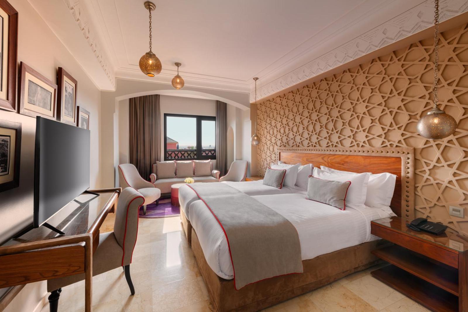 Hivernage Hotel & Spa Marrákes Kültér fotó Deluxe Room