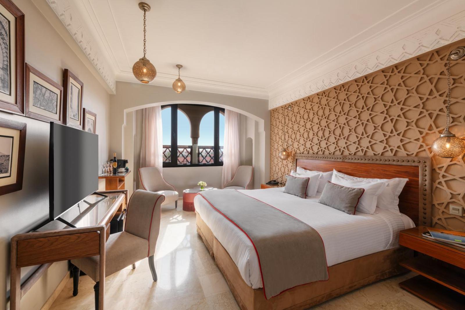 Hivernage Hotel & Spa Marrákes Kültér fotó Deluxe Room
